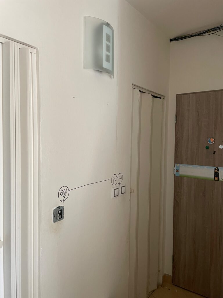 Rekonstrukce elektroinstalace Slavkov u Brna – foto 12 – Opravy a Montáže Mrocek Brno